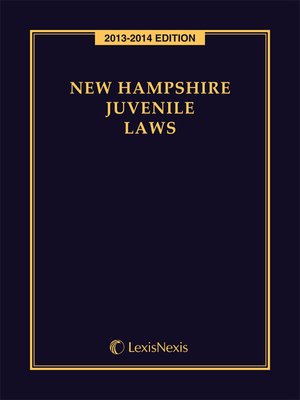 cover image of New Hampshire Juvenile Laws